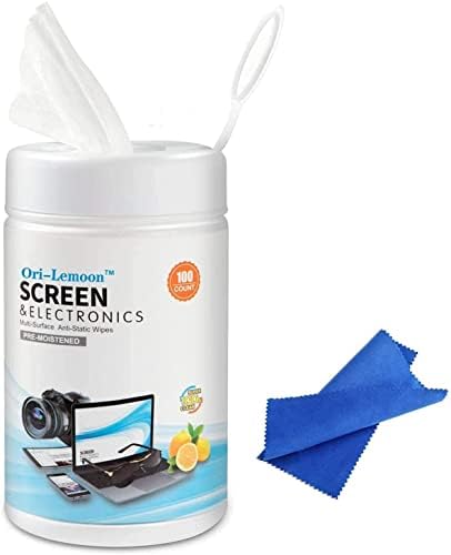 Monitor Wipes, Pre-Moistened Computer Screen Wipes for Electronics