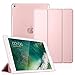 Fintie Case for iPad 9.7 2018/2017, iPad Air 2, iPad Air - Lightweight Slim Shell Cover with Translucent Frosted Back Protector Supports Auto Wake/Sleep for iPad 6th / 5th Gen, Rose Gold