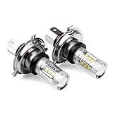 AMAZINEA 2x 80W 12V Xenon White H4 9003 HB2 CREE LED Hi/Lo Beam Headlight Driving Fog Lamp Bulb