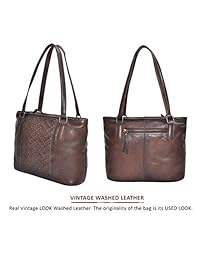 Bolsos de hombro de cuero para mujer- Medium Premium sobre el hombro Luxury Premium crossbody Ipad