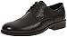 ECCO Men's Harold Plain Toe Tie Oxford, Black, 9-9.5