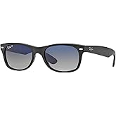 Ray-Ban RB2132 POLARIZED NEW WAYFARER Square Sunglasses For Men For Women +BUNDLE with ACCESSORY EYEWEAR KIT