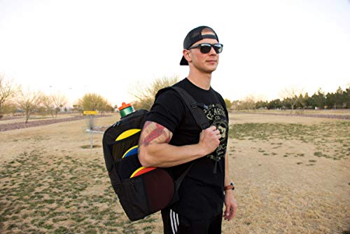 Rogue Iron Disk Golf Backpack & Cooler (Black) - Thumbnail 3