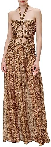 ronny kobo nalla lace silk maxi dress Naila Dress