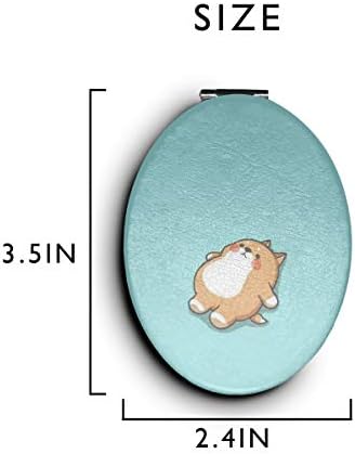 かわいい柴犬 新作製品 世界最高品質人気 両面ミラー ジュエリー B0nx8wp9 正規品送料無料 車 バイク 携帯ミラー 折りたたみ鏡 B0nx8wp9 コンパクトミラー 化粧鏡 拡大鏡 手鏡 激安超特価 100 品質保証