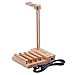 USB Charging Station Dock with Headphone Stand, Pinrui Charging Stand Organizer for Smartphones, Tablet and Other Gadgets - Multiple USB Charger Station & Cell Phone Docking Station (Wooden)