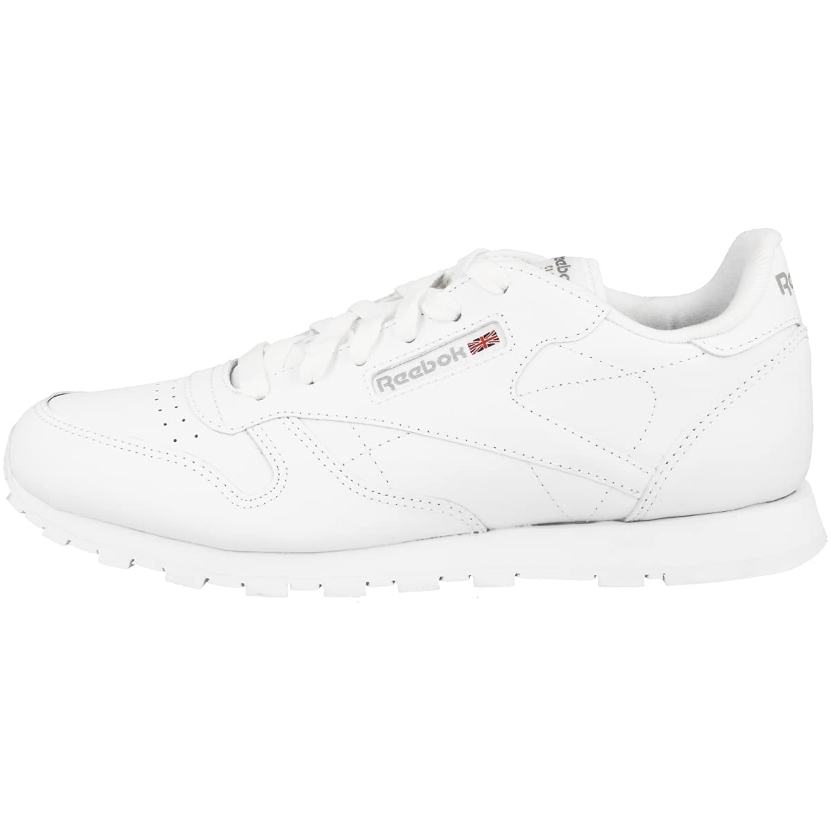 Reebok Reebok Classic Leather 50151, Unisex Kids Low-Top Sneakers, White, 3.5 UK (35 EU)
