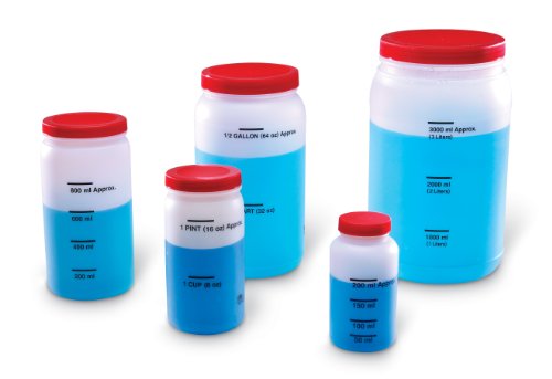 Learning Resources Measuring Jars, Set of 5