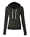 Alternative Ladies' Athletics Hooded Pullover 9596 - Large - Eco Black