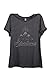 Say Yes Adventures Women Relaxed T-Shirt Tee Charcoal Grey