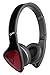 Monster DNA On-Ear Headphones, Black/Red