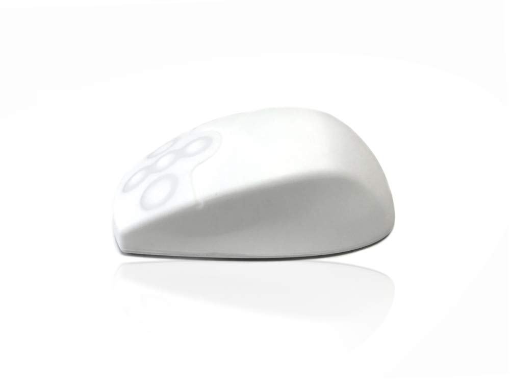 AccuMed Mouse - RF 2.4GHz Wireless Full Size Sealed IP67 Antibacterial Medical/Clinical Mouse