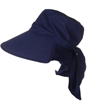 Women's Sun Bucket Hat with Neck Protection