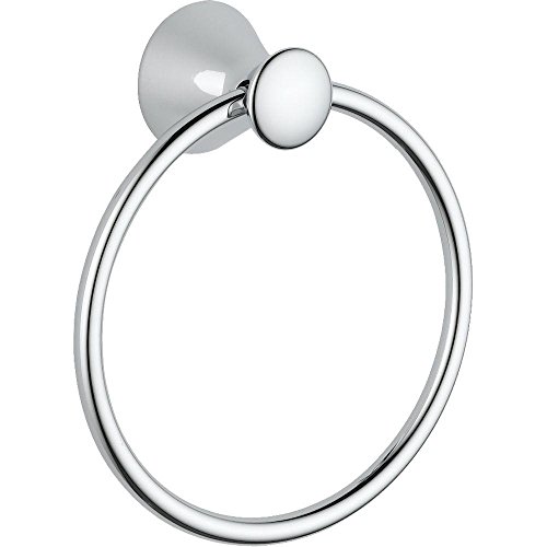 Ring 7-7/16 Dia Polished Chrome Finish