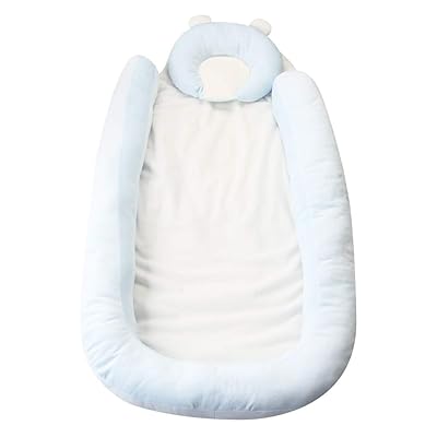 Buy Kakiblin Baby Bassinet For Bed Baby Lounger Bed Bassinet For Newborn Baby Portable Crib Suitable For 0 8 Months Blue Online In Tunisia B07wvpc48l