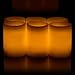 Set of 6 Real Wax Flameless LED Candles with 10-Key Remote Control and Timer Features LED Candle Size Diameter 3
