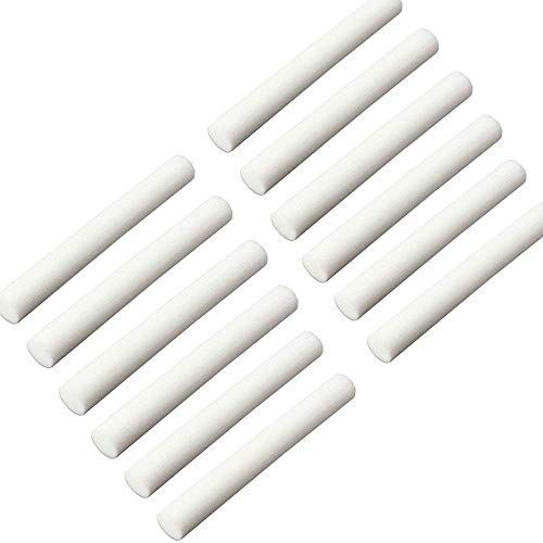 Ccaravan USB Aroma Diffuser Parts Cotton Rod Filter or Use as Swab 12 pcs Pack