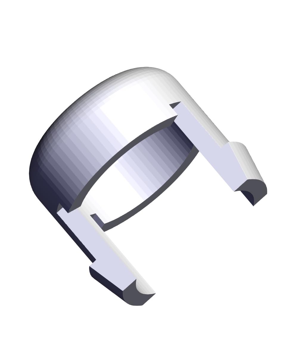 White Button for Yoyo / Yoyo+ / Yoyo² Babyzen Stroller Pushchair allowing you to fold the Handlebar - Handlebar joint Button - Spare part color: WHITE X 2