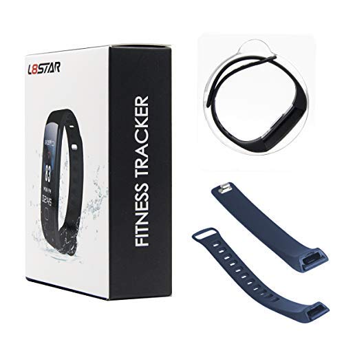 Fitness Tracker Heart Rate Monitor-Smart Activity Tracker with Sleep Monitor, Waterproof Smart Fitness Band with Step Counter, Calorie Counter, Pedometer Watch,Blood Pressure for Women, and Men