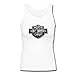 CINTJKKA Womens Longer Length Fitted Tank Motor harley davidson Rust - Pattern 1