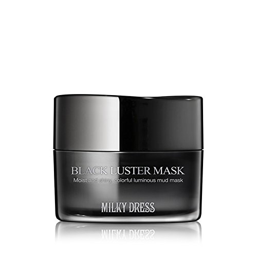 MILKYDRESS - Original Black Luster Magnetic Mud Mask Pack 50ml / 1.7 fl.oz. Moist, Shiny Colorful Luminous, High Nutrition Essence, Mineral [Exp Date:11/24/2019]