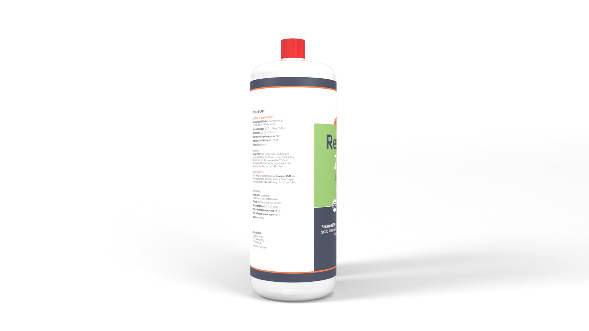 Epoxidharz Resinpal 2301 mit Härter + Mischbecher + Rührstab | 1,5 kg Epoxy Set | Transparent & Glasklar | Zum Laminieren & Gießen | Komplett für Anfänger & Profis | Kunstharz Made in Germany 7
