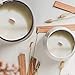 The Wooden Wick Co. Crackling Candle Wicks + Clips (25 Wicks, Medium) for Coconut + Soy Wax Blend Candles | Candle Making Supplies (OB-.030-.500-5-25)