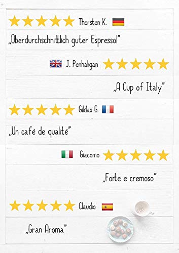 KIQO Aroma 1kg Espresso aus Italien | in schonenden Kleinstchargen geröstet | säurearm | 65% Arabica & 35% Robusta… – Bild 6