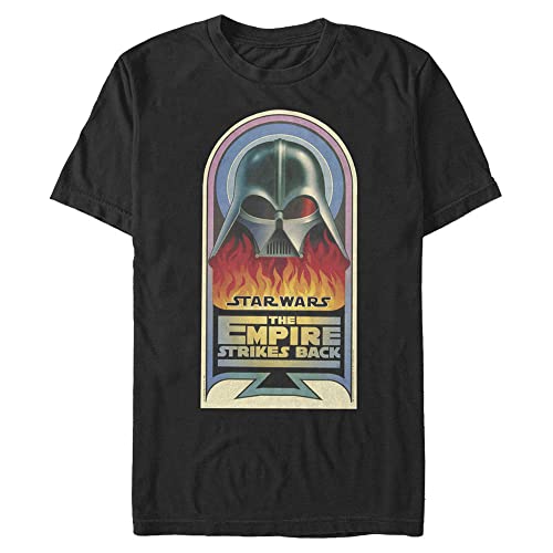 Star Wars The Empire Strikes Back Men's Tops Short Sleeve Tee Shirt Black