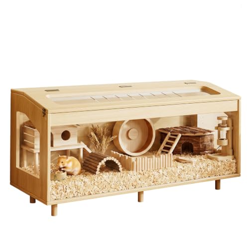HOTAMO Wooden Hamster Cage