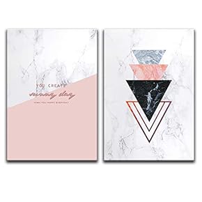 2 Panels Canvas Wall Art Black and White Canvas Prints Home Artwork Decoration for Living Room,Bedroom - 16"x24" x 2 Panels