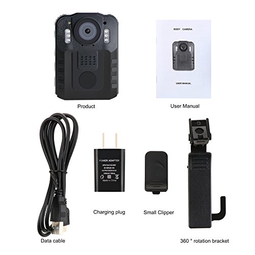 Wordcam-Portable-Video-Recorder-for-Police-Law-Enforcement-Night-Vision-Security-DVR-120-Degree-Lens-Waterproof-Body-Worn-camera-with-32-GB-External-Removable-Memory-Card-Black