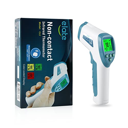 Elate Non Contact/No Touch Digital Forehead Thermometer for Adults