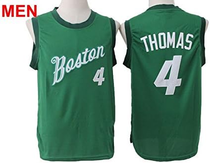 Mens Boston Celtics #4 Isiah Thomas 2016 Christmas Edition Basketball Jerseys Green L