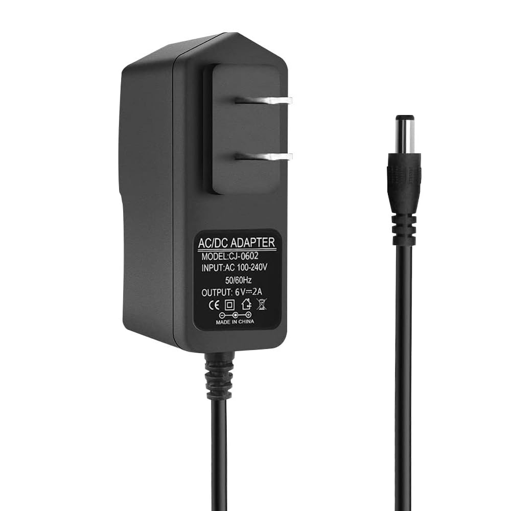 Mua 6V 2A Power Supply Adapter AC 100-240V to 6V DC Power Supply AC/DC ...