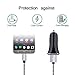 Dual USB Car Charger, FiveBox Phone Car Charger Adapter with 2 Pack Braided Micro USB Charging Cable 6ft Android Charger Cord for Samsung Galaxy S6/S7 Edge, J3 J7, LG stylo 2/3 Plus, LG G4 G3 K20 Plus