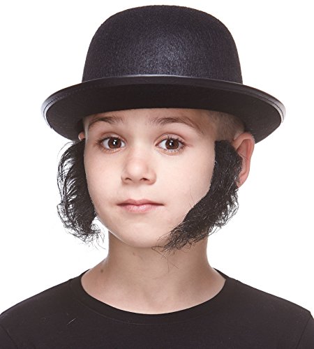 Small Realistic L shaped mutton chops, sideburns - Image 6