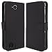 LG Fiesta LTE Case, LG X Charge Case, LG X Power 2 Case, TAURI [Stand Feature] Wallet [PU Leather] Protective Case Flip Cover For LG Fiesta LTE / LG X Charge / LG X Power 2 - Black