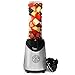 Golds Gym Supreme Strength Personal Power Blender 300 Watt with Travel Sports Bottle Silver