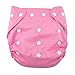 Baby Nappy AutumnFall® 1pc Best Seller Cloth Nappy Reusable Washable Baby Cloth Nappies Diapers (Pink)