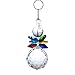 H&D Crystal Ball Pendant Chandelier Prism Hanging Suncatcher (Multi-Color)