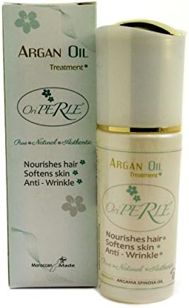Argan oil for hair, face, Anti Aging, Anti Wrinkle, Authentic and Organic, 100% Pure and Cold Presse, from Morocco, 1.7 oz (50 ml) by Oriperle