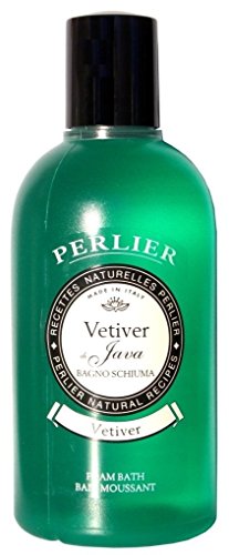 Perlier: "Vetiver di Java" Vetiver Foam Bath * 16.9 Fluid Ounces (500ml) Bottle * [ Italian Import ]