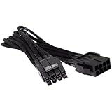 NZXT CB-8P 250mm Individually Sleeved 8-Pin Motherboard Power Extension Premium Cable (Black)
