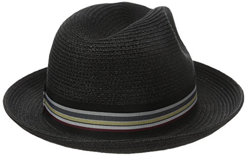 Bailey of Hollywood Men's Salem Fedora Trilby Hat Hat, -white, S