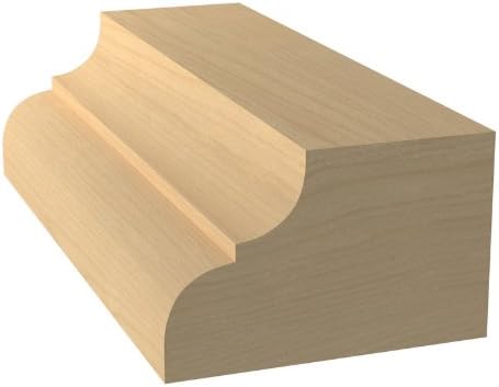 Yonico 16164 - Picture Frame Molding Router Bit, Cutting Height: 1-1/4", Cutting Depth: 3/4" - 1/2" Shank - Image 4