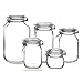 Bormioli Rocco Fido Clear Jar .75 Liter 25.25 oz, (Pack of 2)