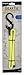 Nite Ize Gear Tie Clippable, The Original Reusable Rubber Twist Tie with A Convenient S-Biner Clip for Hanging + Organizing, 24-Inch, Neon Yellow