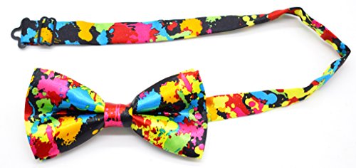 Carahere Mens Handmade Stylish Patterned Pre-Tied Bow Ties M126 4R - Thumbnail 4