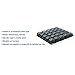 Roho Mosaic Cushion 33019 -Heavy Duty Inflatable Wheelchair Seat Cushion for Office Chair, Cars, Back Pain Support with Stretchable Cover -16